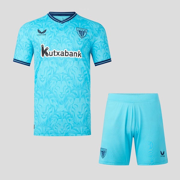Camiseta Athletic Bilbao Segunda equipo Niño 2023-24 Azul